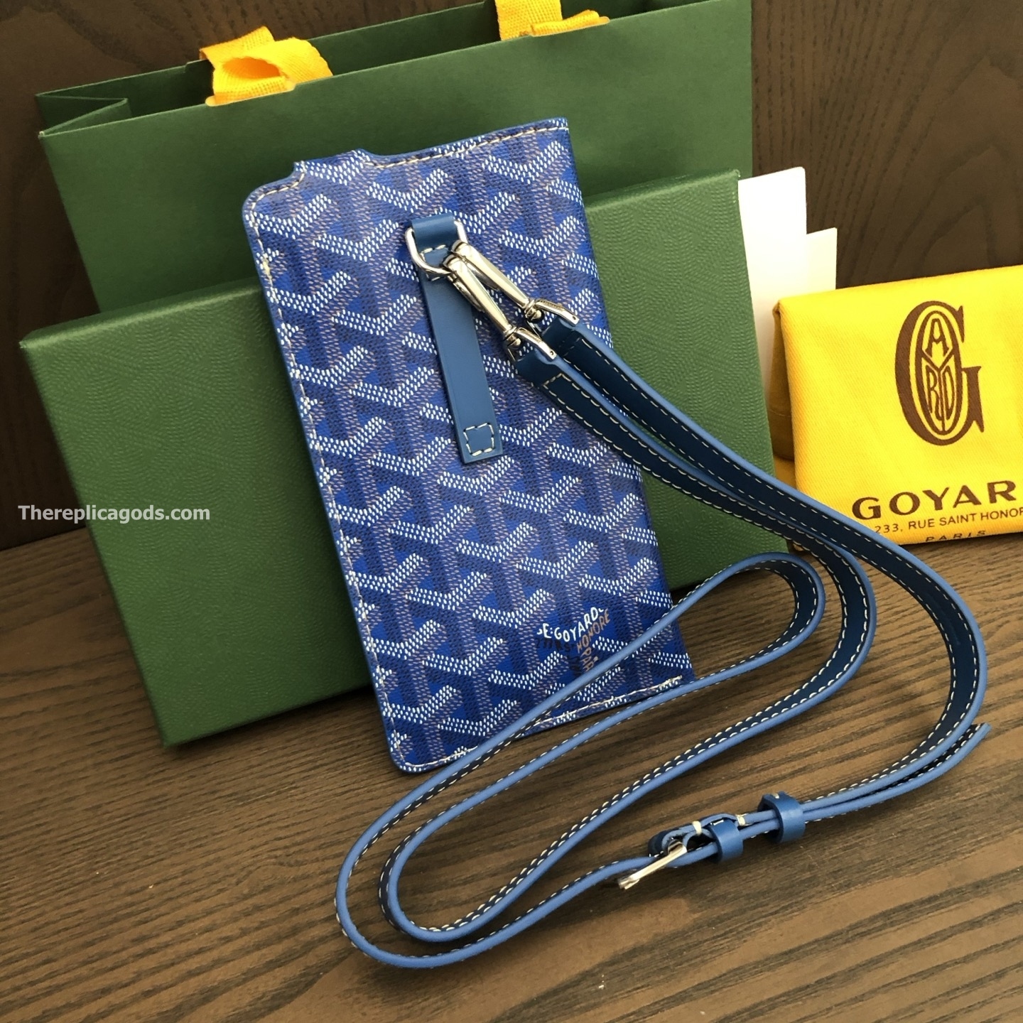 MONTMARTRE GM CASE IN BLUE