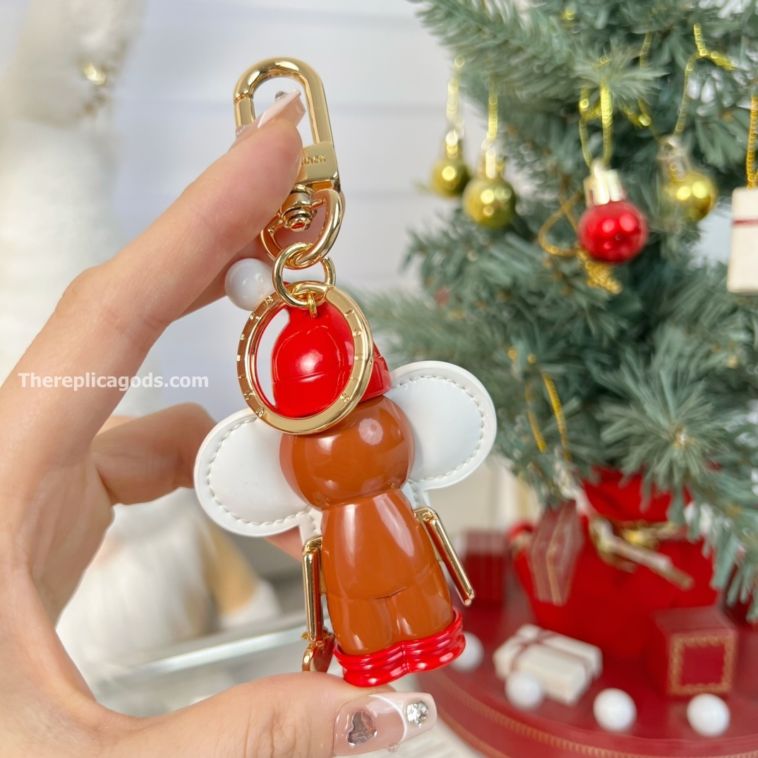 VIVIENNE XMAS BAG CHARM AND KEY HOLDER M02212