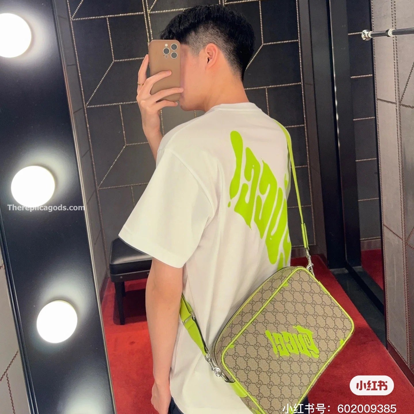 COTTON JERSEY T-SHIRT WITH GUCCI LOGO IN WHITE - TP613