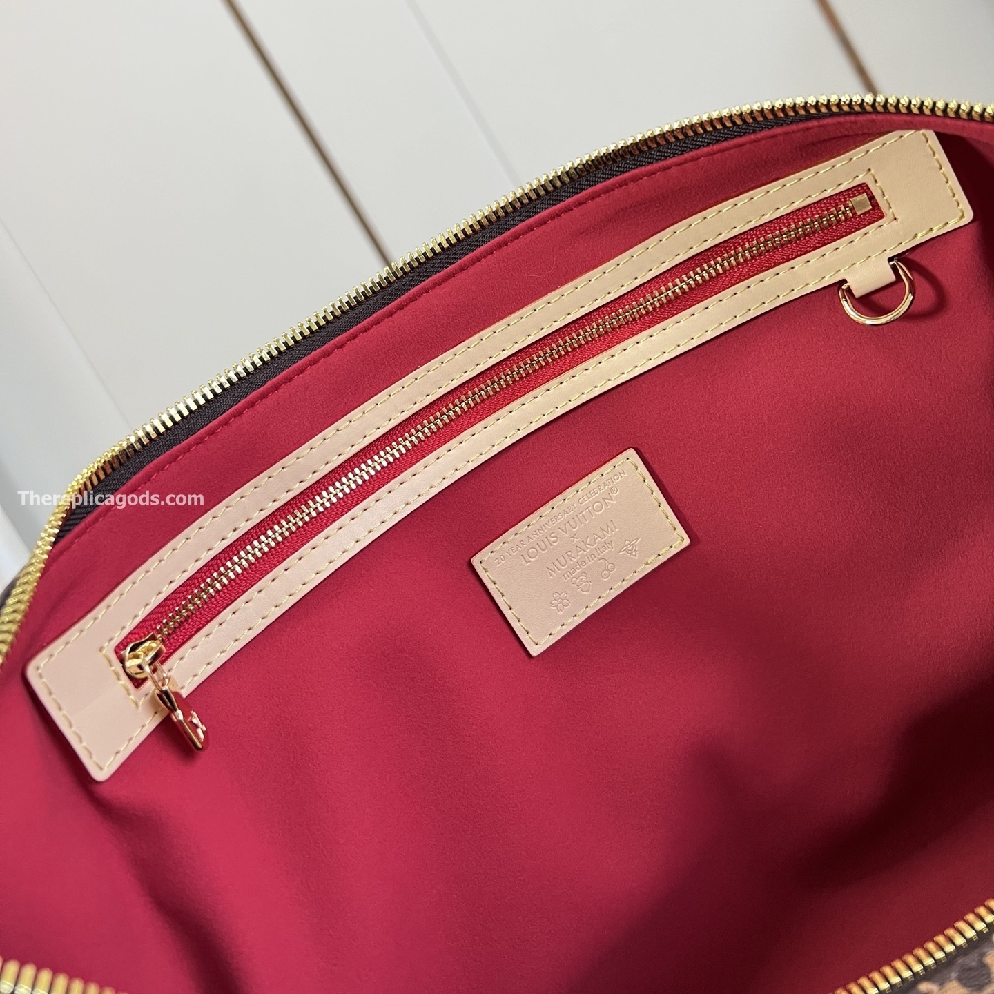 X TAKASHI MURAKAMI KEEPALL BANDOULIERE 45 BAG M13764