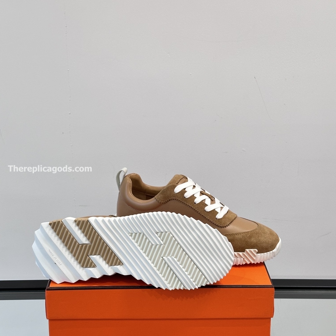 BOUNCING SNEAKERS IN BEIGE - H268