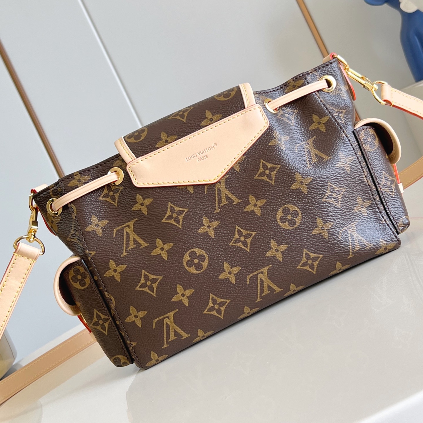 ODYSSEE HANBAG BROWN MONOGRAM CANVAS M25085