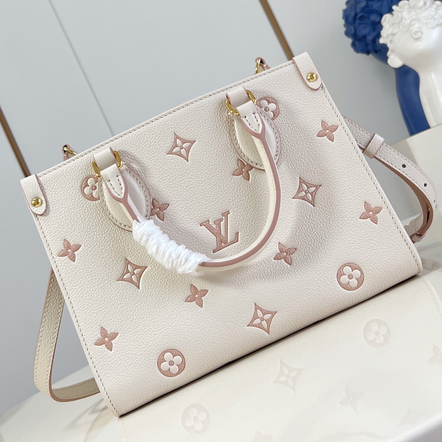 ONTHEGO PM BAG EDEN MONOGRAM EMPREINTE LEATHER M14403