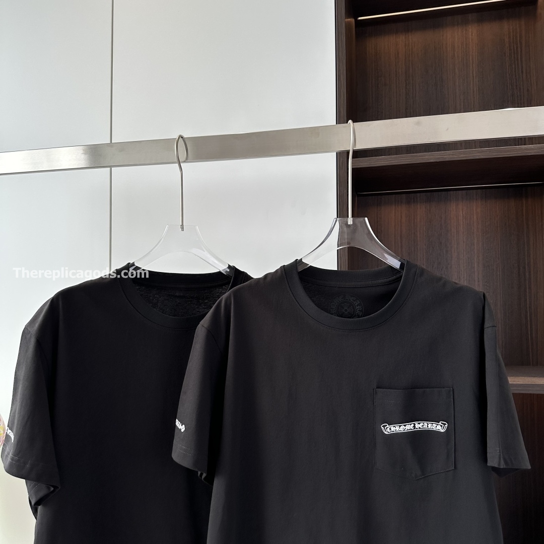 CROSS T-SHIRT IN BLACK - TP593