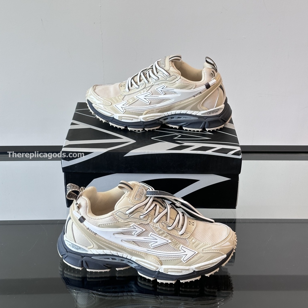BE RIGHT BACK SNEAKERS IN BEIGE - OW54