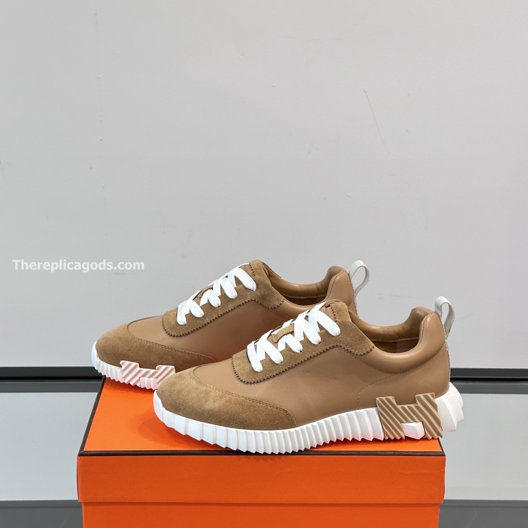BOUNCING SNEAKERS IN BEIGE - H268