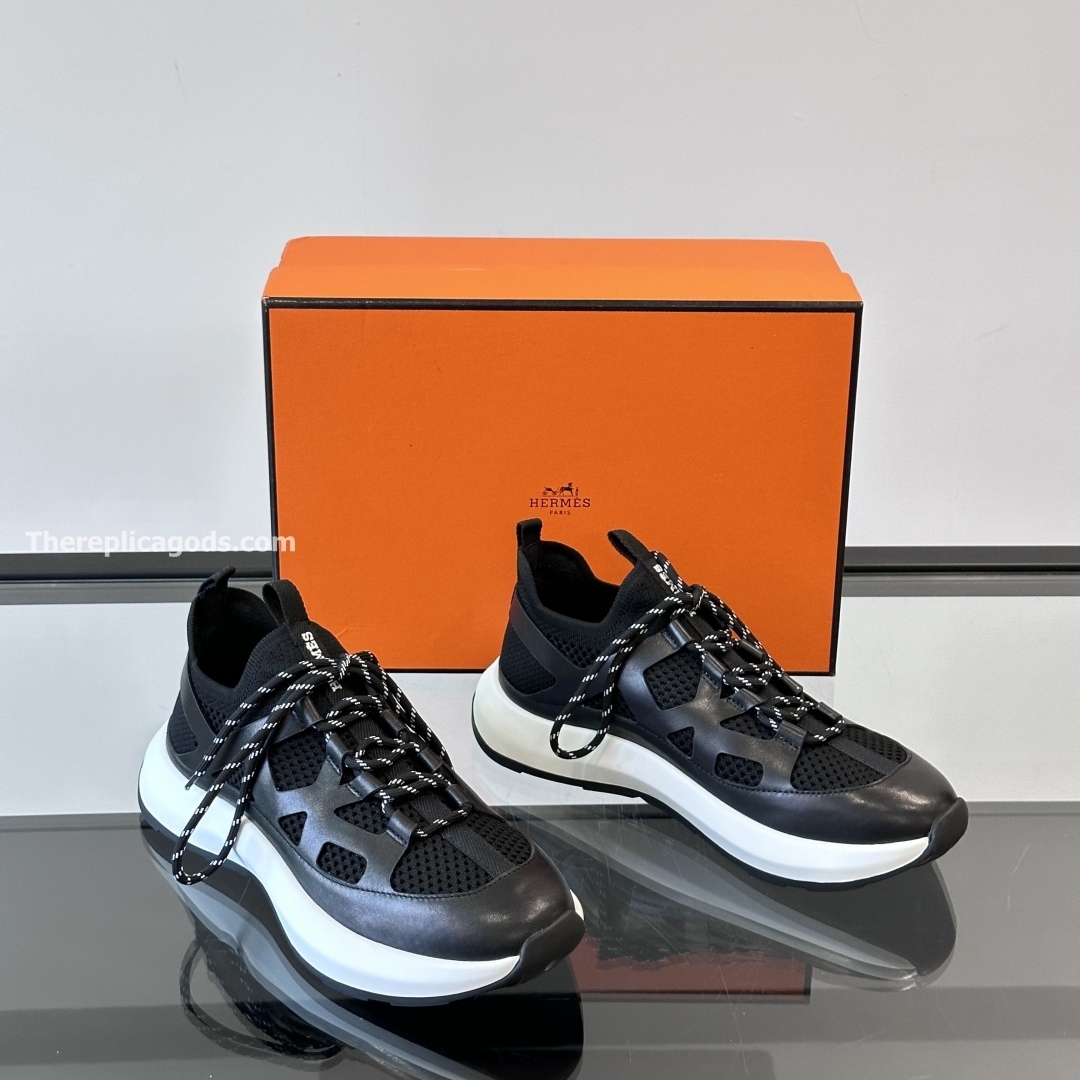 KATANA SNEAKERS IN BLACK - H255