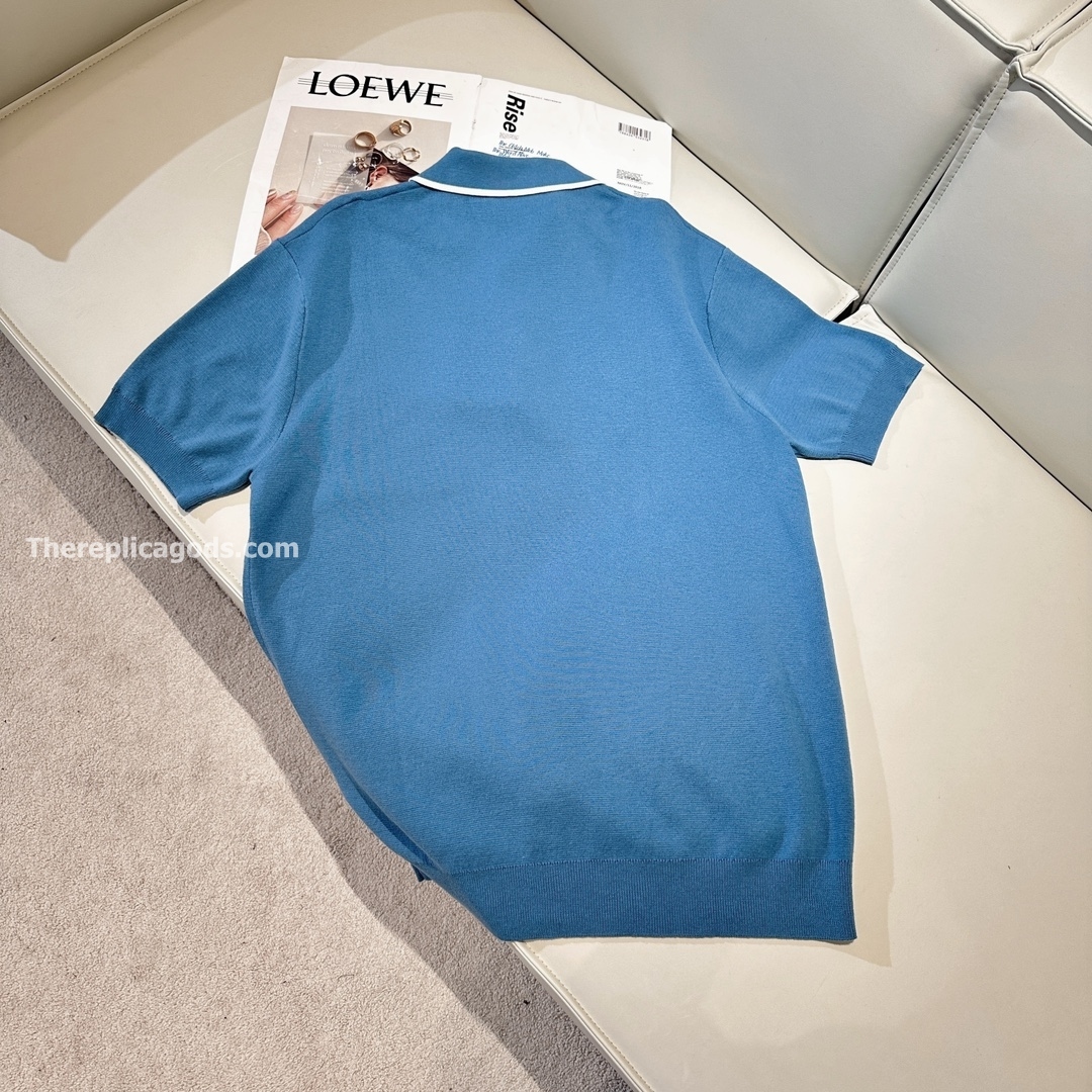 SILK AND COTTON POLO SHIRT - TP681