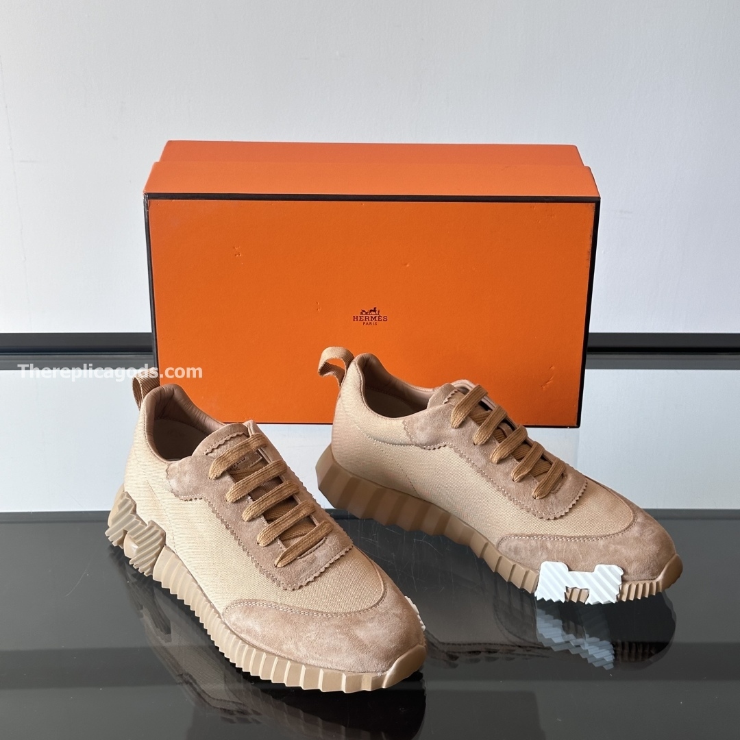 BOUNCING SNEAKERS IN BEIGE - H275