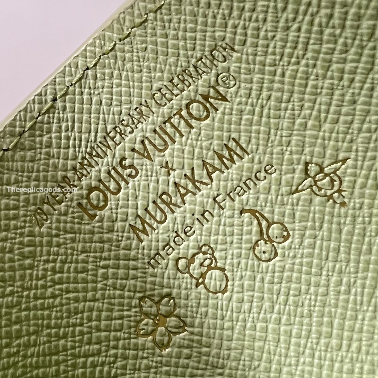 LV x TM CARD HOLDER SAKURA BROWN MONOGRAM CANVAS M13429