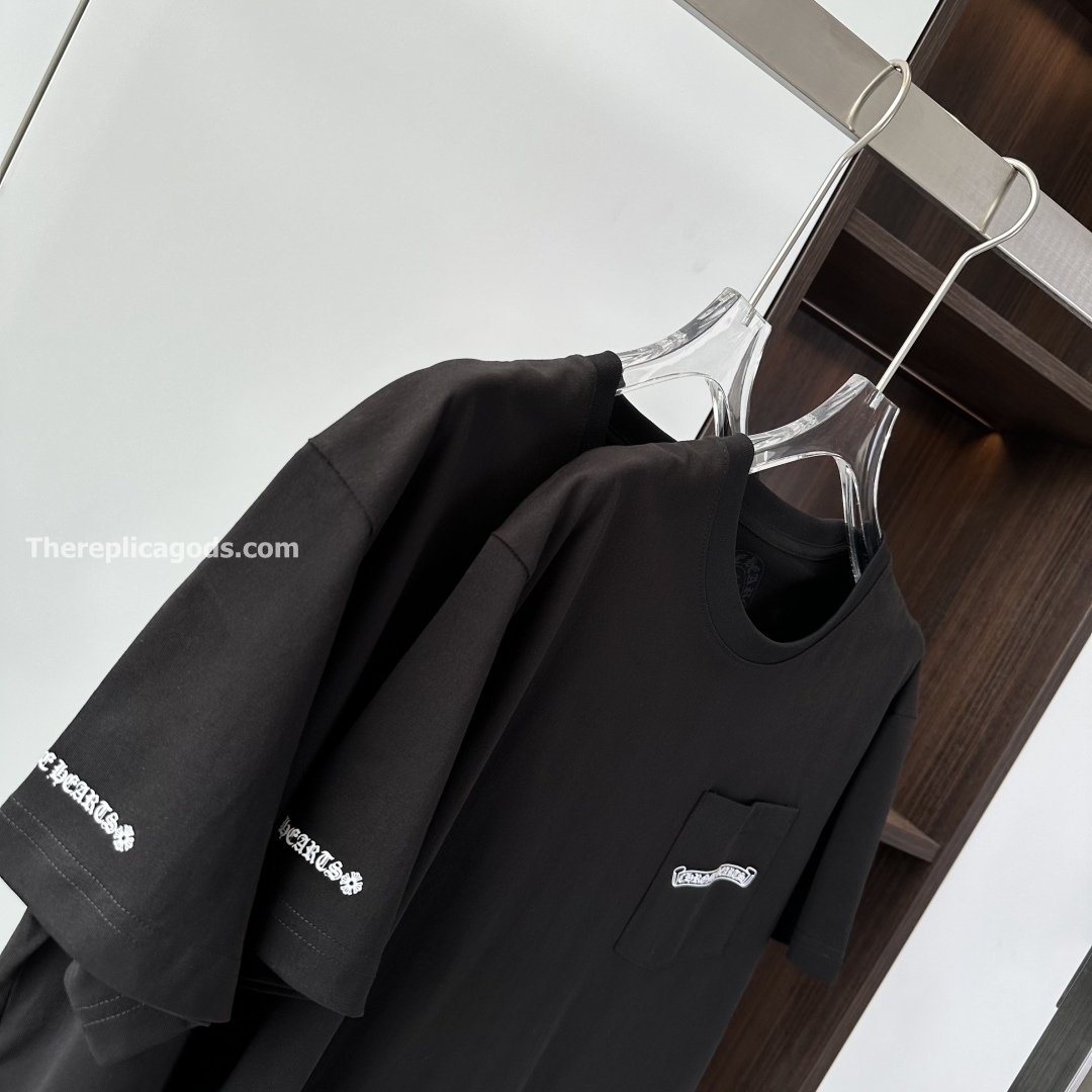 CROSS T-SHIRT IN BLACK - TP593