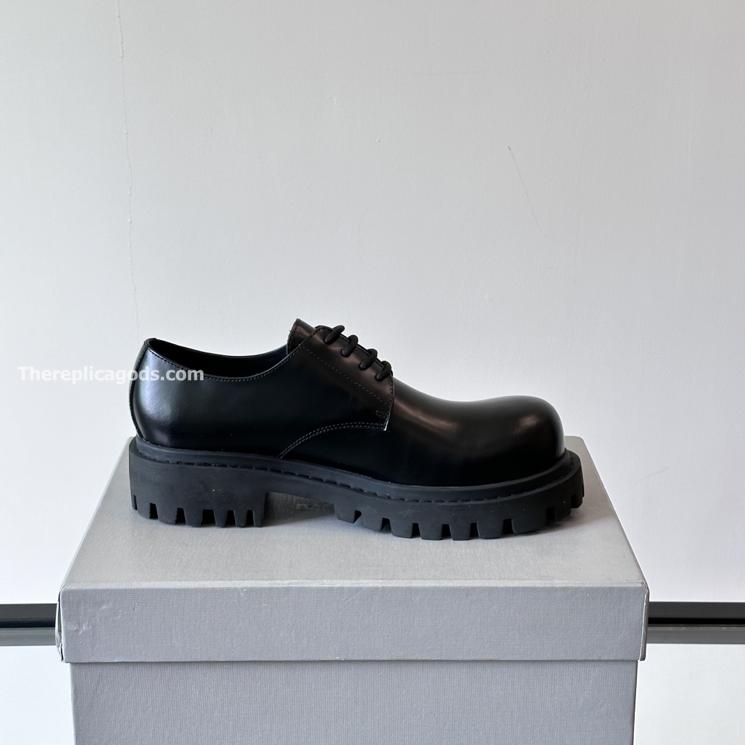 MEN'S SERGENT DERBY SHOES IN BLACK - BB272